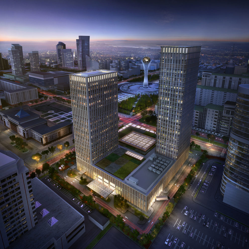 Hotel The Ritz-Carlton, Astana Exterior foto